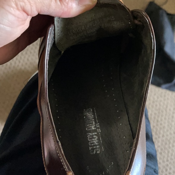 Stacy Adams Brown/Tan Dress Shoes - Picture 9 of 11